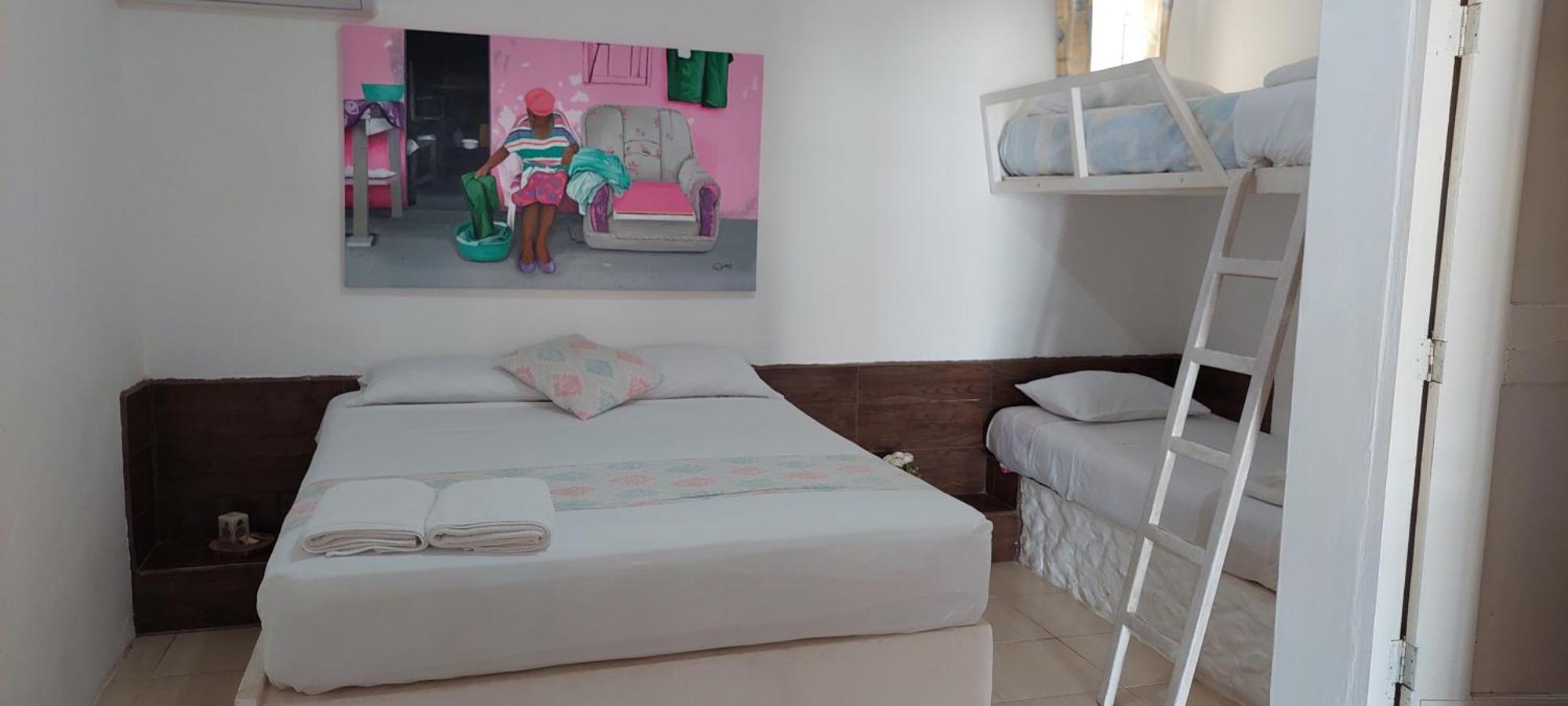 Caramba Hospedaje Hotel Tonsupa Kamer foto